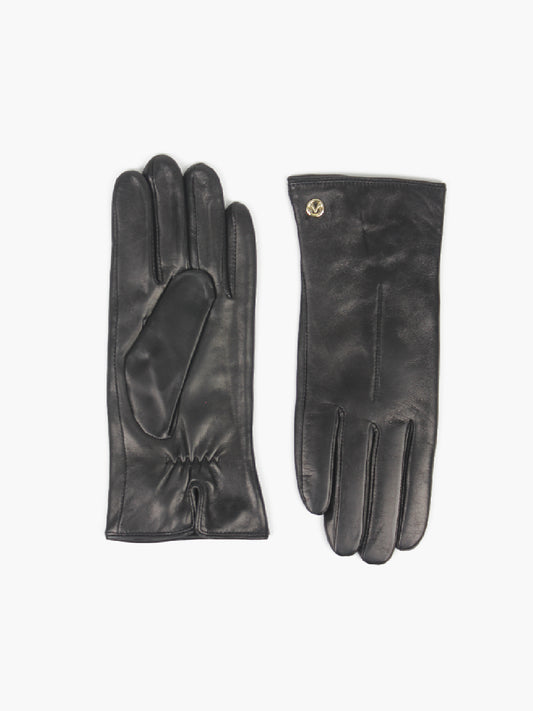 Celine Leather Gloves | Black