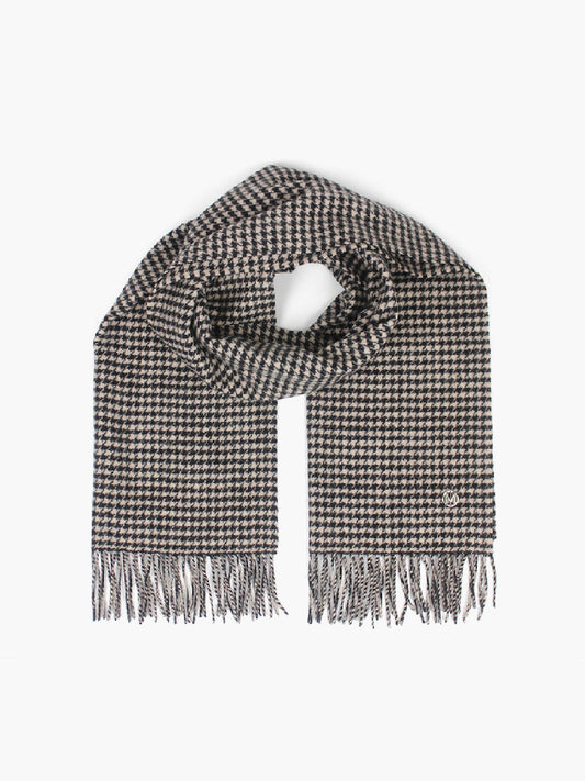 Houndstooth Scarf | Black