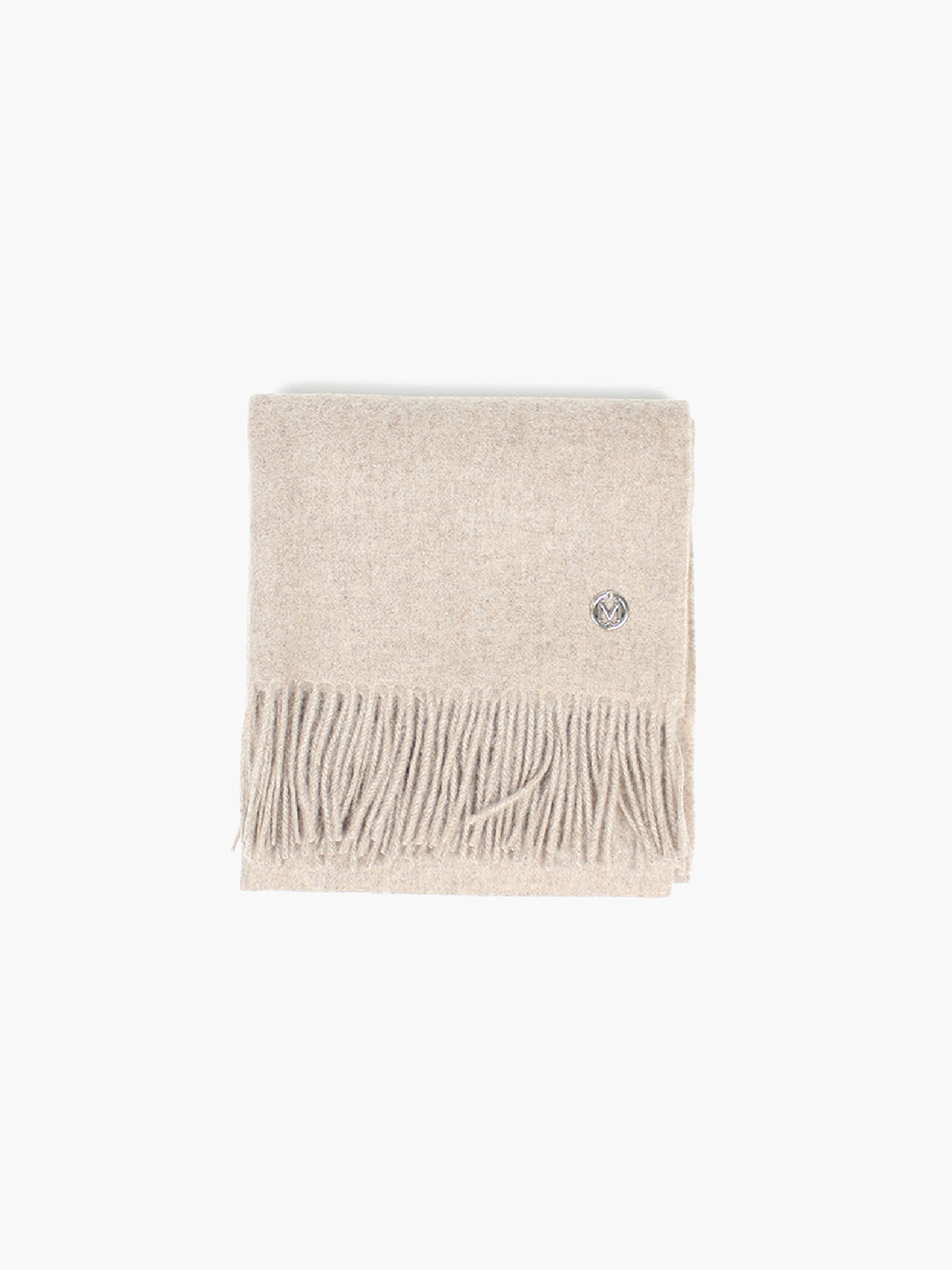 Classic Lambswool Scarf | Beige