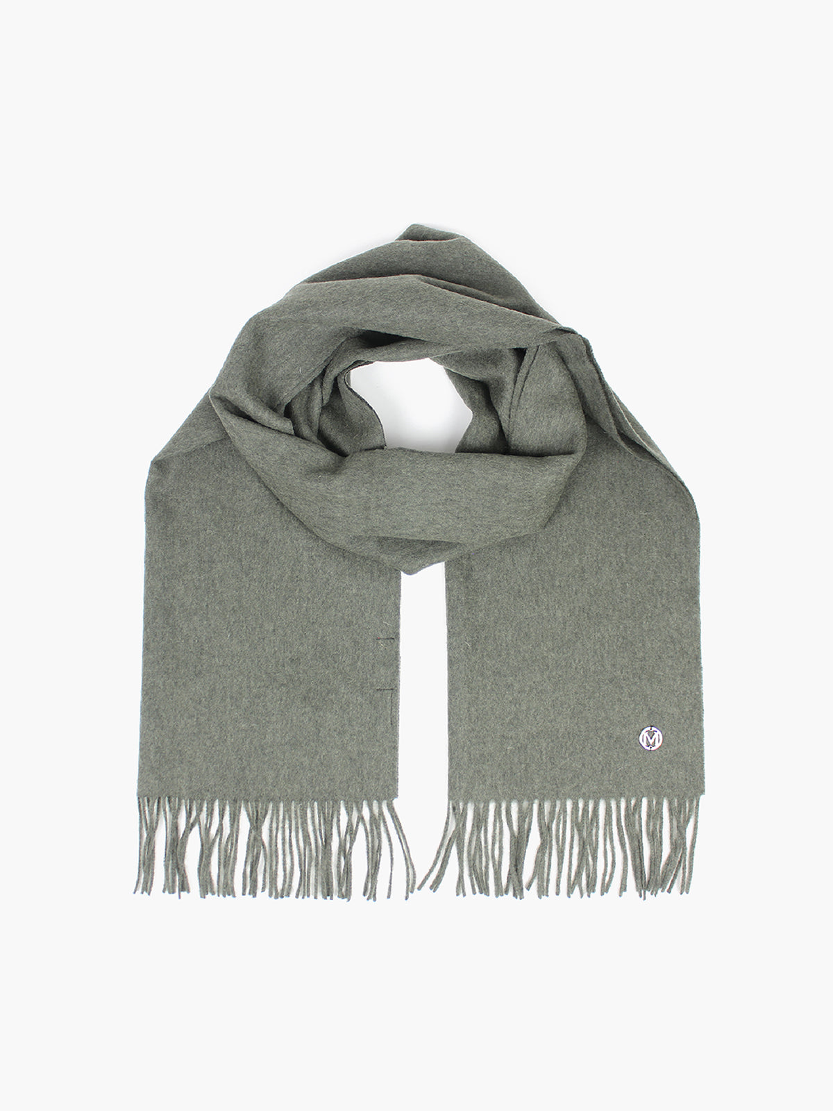 Classic Lambswool Scarf | Green