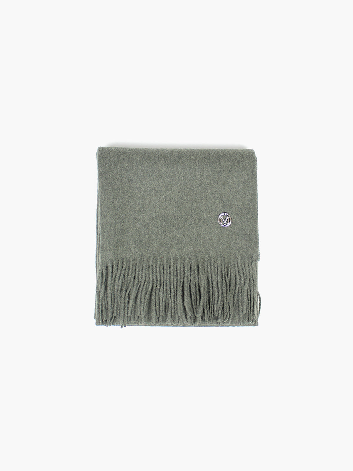 Classic Lambswool Scarf | Green